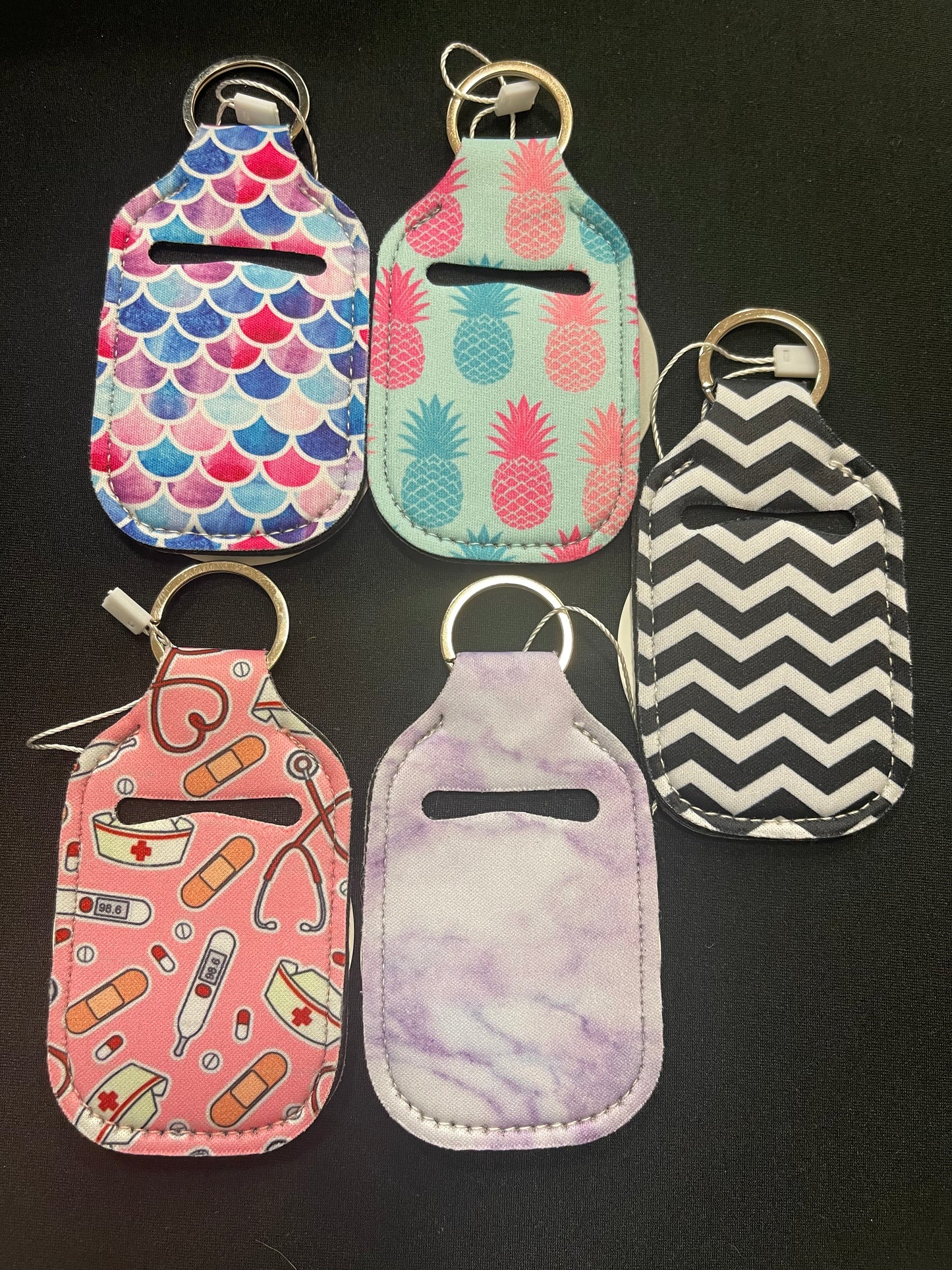 Lip Balm/Mini Sanitizer Keychain Holder