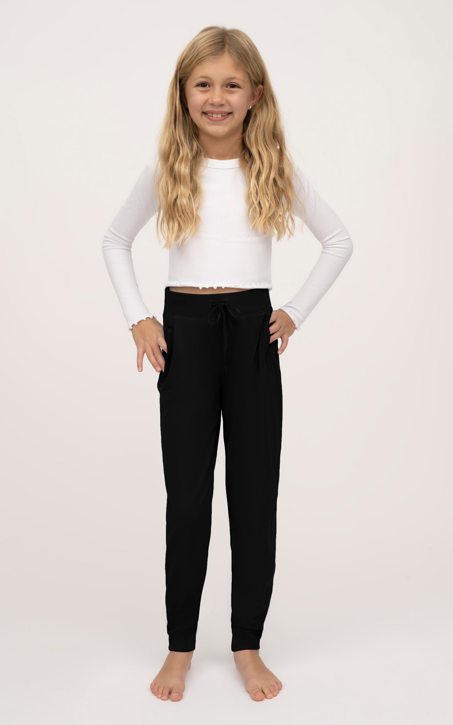 GIRLS Joggers in Black