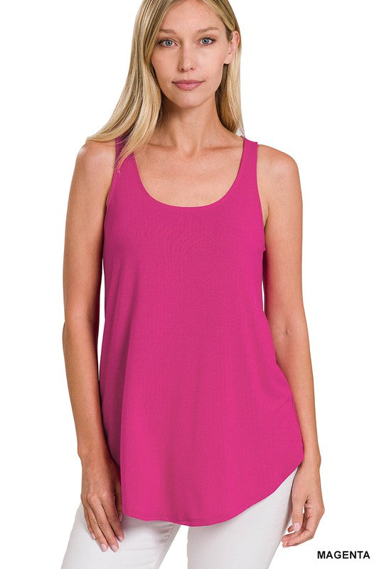 Basic Tank in Magenta